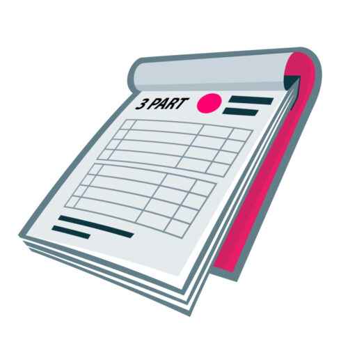 Grammer A4 3 Part NCR icon