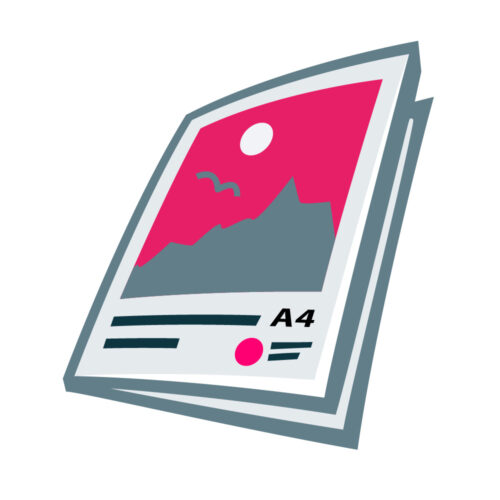 Grammer A4 Leaflet icon